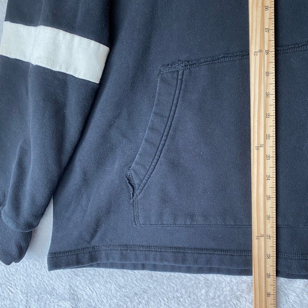 Viatran Huntsville Havoc Hockey Team Hoodie Sweatshirt Mens 2XL Black Colorblock - Picture 8 of 9